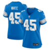 Women's Detroit Lions Devin White Game Vapor Limited Jersey - All Stitched - Blue