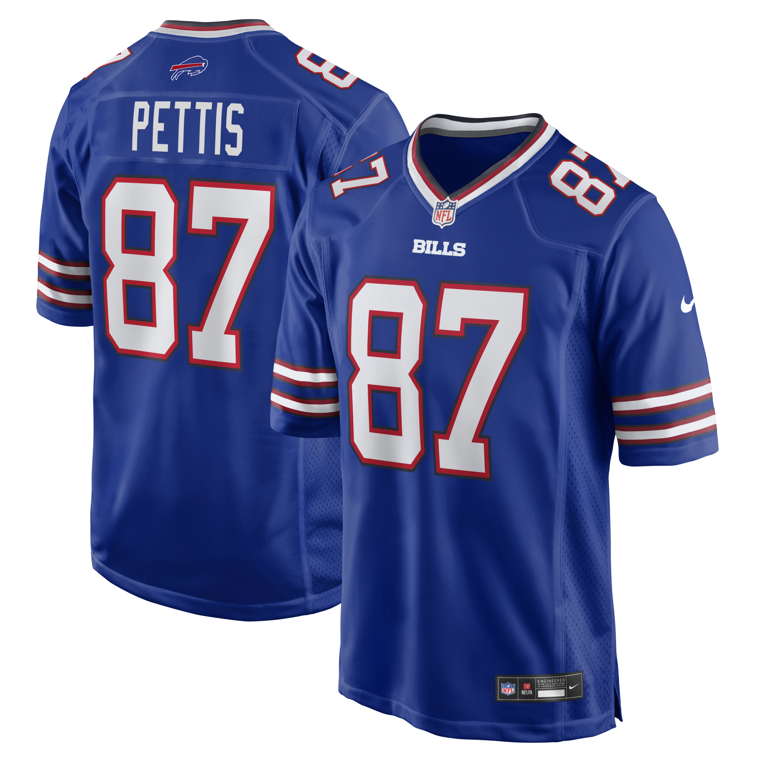 Buffalo Bills Dante Pettis Game Vapor Limited Jersey - All Stitched - Royal