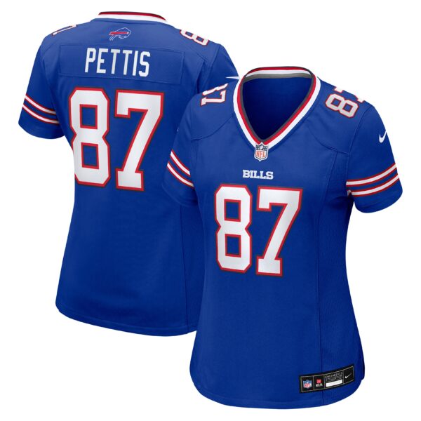 Women's Buffalo Bills Dante Pettis Game Vapor Limited Jersey - All Stitched - Royal