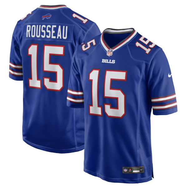 Buffalo Bills Gregory Rousseau Game Vapor Limited Jersey - All Stitched - Royal