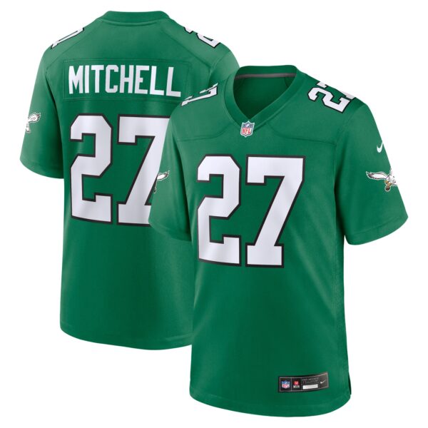 Philadelphia Eagles Quinyon Mitchell Vapor Limited Jersey - All Stitched - Kelly Green