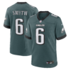 Philadelphia Eagles DeVonta Smith Vapor Limited Jersey - All Stitched - Midnight Green
