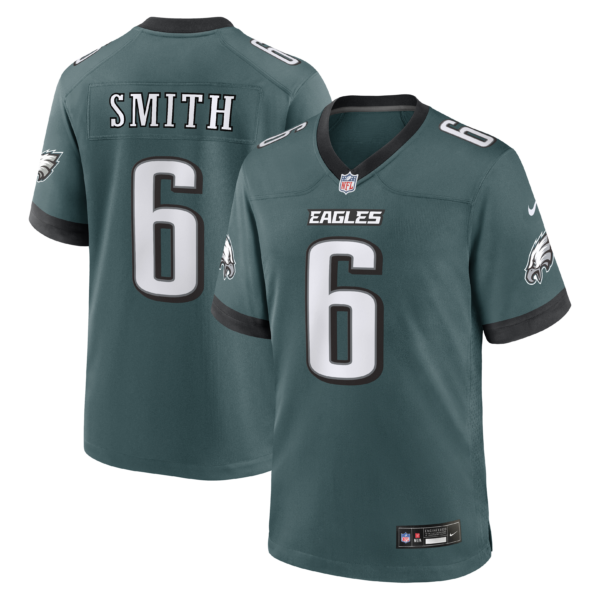 Philadelphia Eagles DeVonta Smith Vapor Limited Jersey - All Stitched - Midnight Green