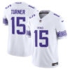 Minnesota Vikings Dallas Turner Nordic Pattern Vapor Limited Jersey - All Stitched - White