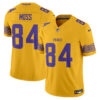Minnesota Vikings Randy Moss Nordic Pattern Vapor Limited Jersey - All Stitched - Gold