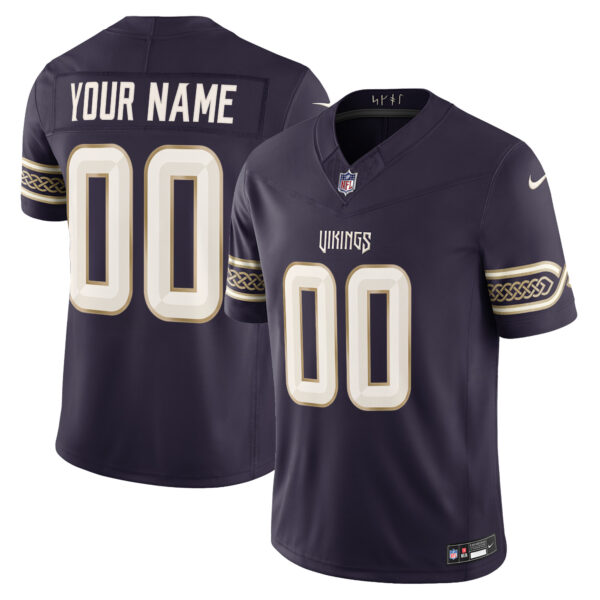 Minnesota Vikings 2026 "Rivalries" Vapor Limited Custom Jersey - All Stitched