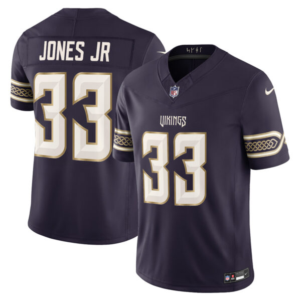 Minnesota Vikings Aaron Jones 2026 Rivalries Vapor Limited Jersey - All Stitched