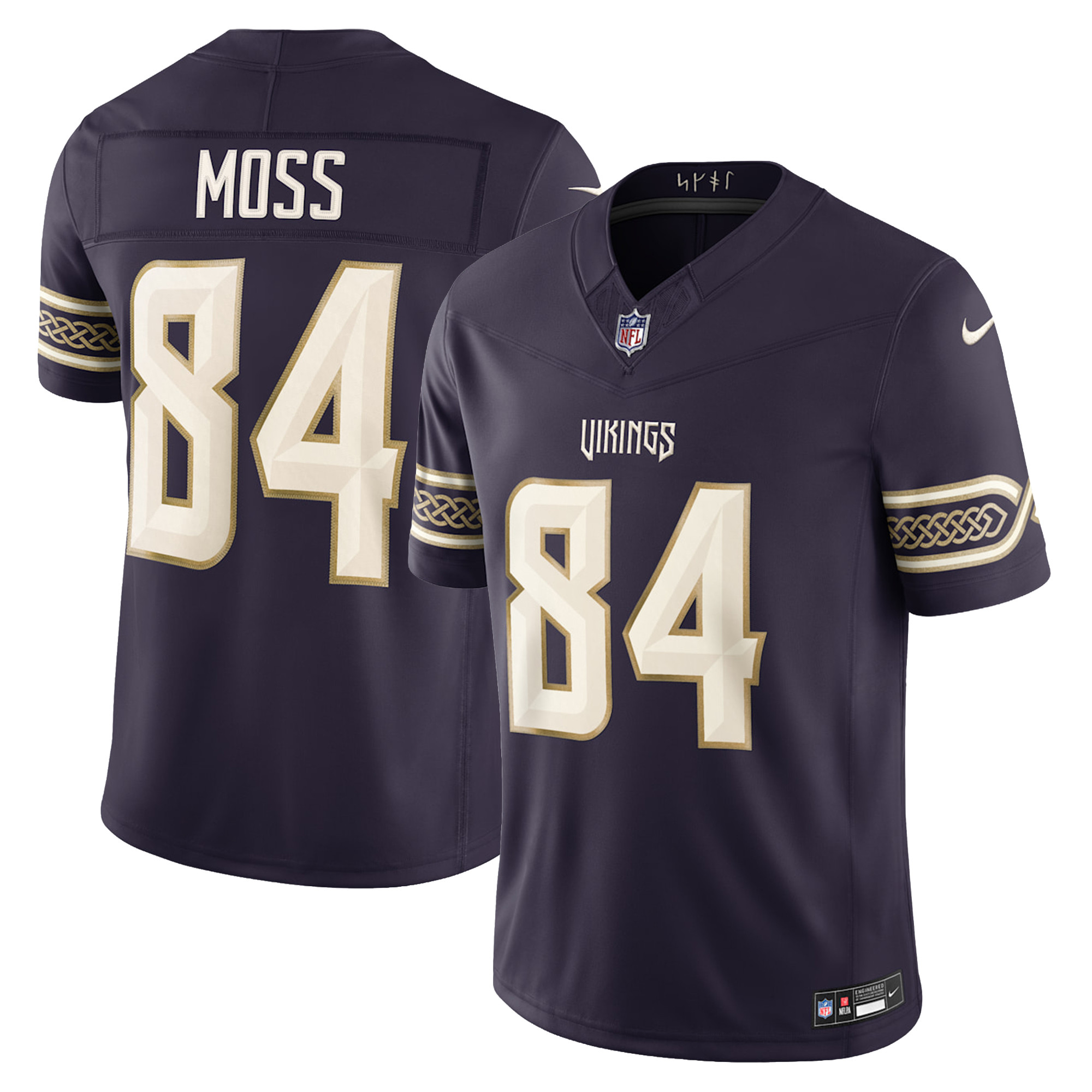 Minnesota Vikings Randy Moss 2026 Rivalries Vapor Limited Jersey - All Stitched