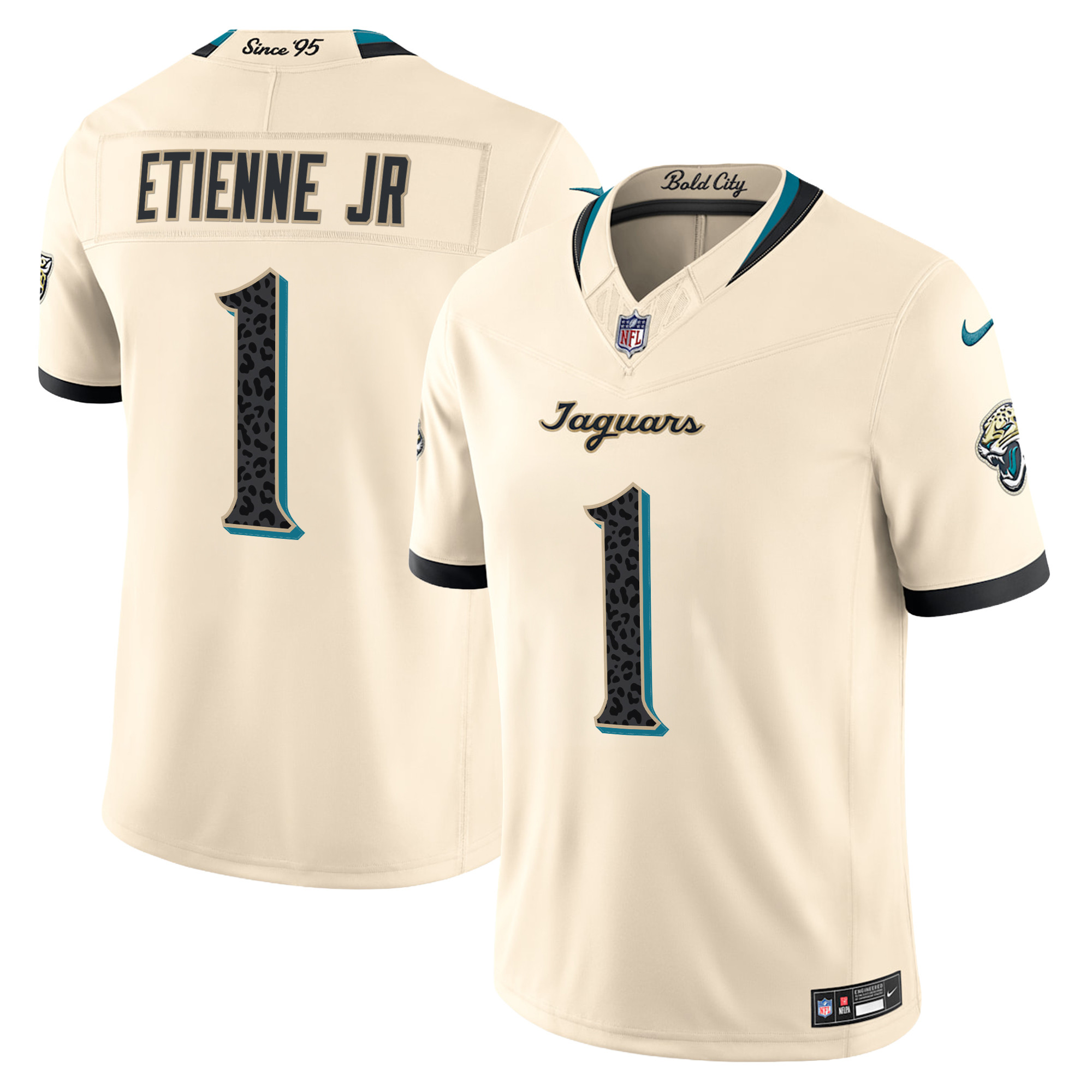 Jacksonville Jaguars Travis Etienne Jr. 2026 Rivalries Vapor Limited Jersey - All Stitched