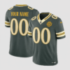Green Bay Packers Rivalries Custom Vapor Limited Jersey - All Stitched