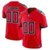 Tennessee Titans Custom Vapor Limited Jersey - All Stitched - Red