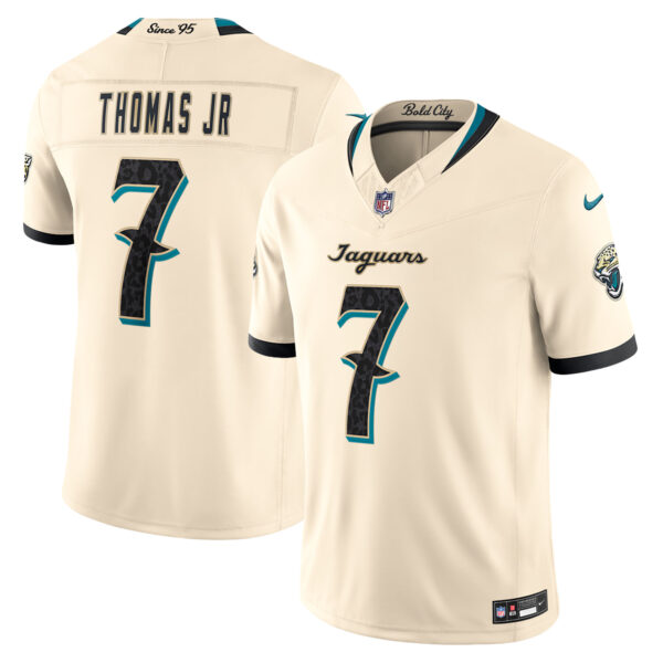 Jacksonville Jaguars Brian Thomas Jr. 2026 Rivalries Vapor Limited Jersey - All Stitched
