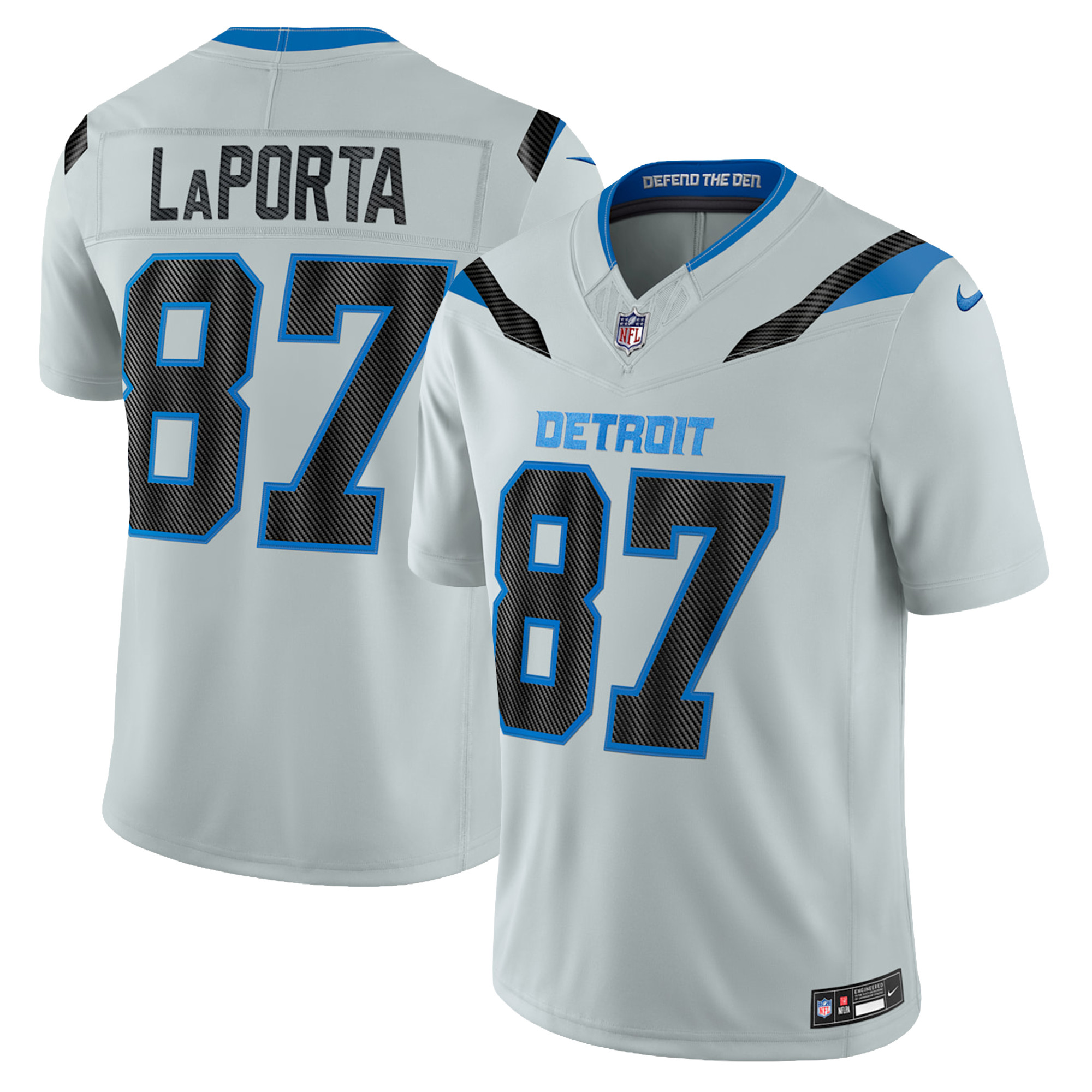 Detroit Lions Sam Laporta 2026 Rivalries Vapor Limited Jersey - All Stitched