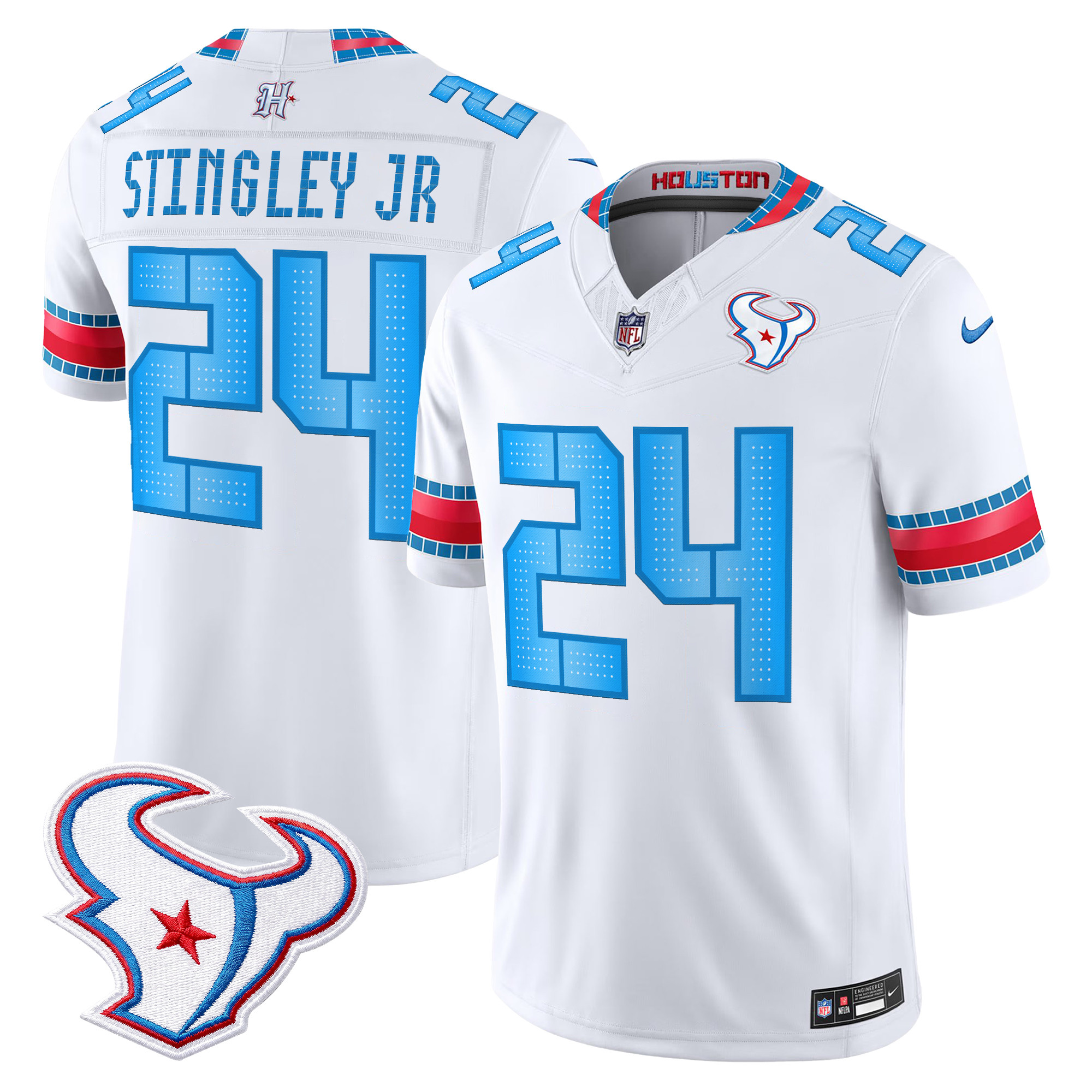Houston Texans Derek Stingley Jr. 2026 Rivalries Vapor Limited Jersey - All Stitched