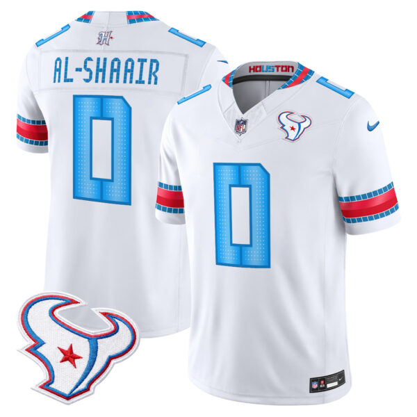 Houston Texans Azeez Al-Shaair 2026 Rivalries Vapor Limited Jersey - All Stitched