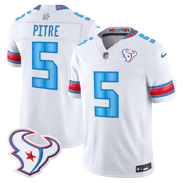 Houston Texans Jalen Pitre 2026 Rivalries Vapor Limited Jersey - All Stitched