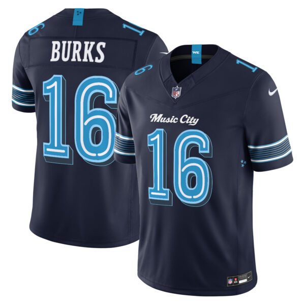 Tennessee Titans Treylon Burks 2026 Rivalries Vapor Limited Jersey - All Stitched