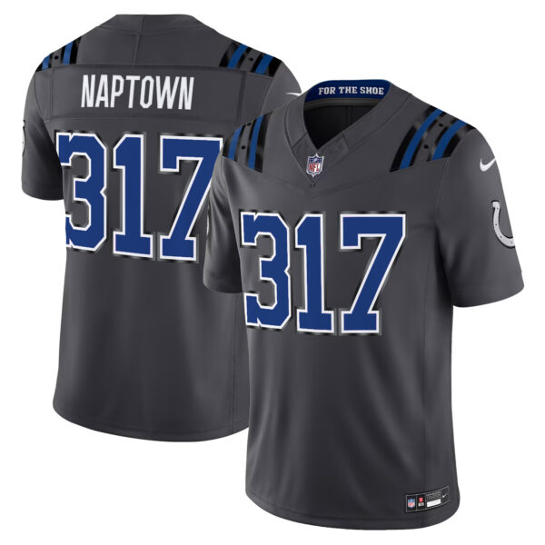 Indianapolis Colts Naptown 317 2026 Rivalries Vapor Limited Jersey - All Stitched