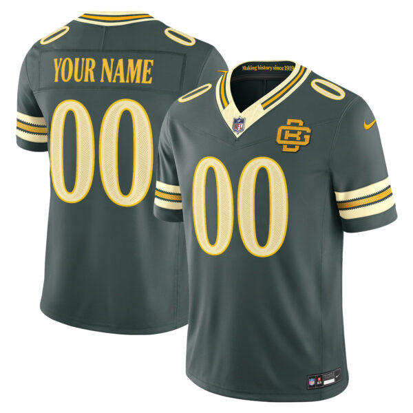 Green Bay Packers 2026 "Rivalries" Vapor Limited Custom Jersey - All Stitched