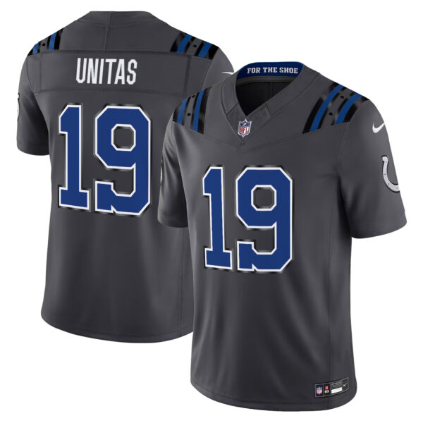 Indianapolis Colts Johnny Unitas 2026 Rivalries Vapor Limited Jersey - All Stitched