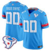 Houston Texans 2026 "Rivalries" Vapor Limited Custom Jersey - All Stitched - Blue