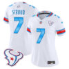 Women's Houston Texans C.J. Stroud 2026 Rivalries Vapor Limited Jersey - All Stitched