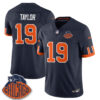 Chicago Bears Tory Taylor Rivalries Vapor Limited Jersey V2 - All Stitched - Navy