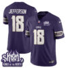 Minnesota Vikings Justin Jefferson 2026 Rivalries Vapor Limited Jersey V2 - All Stitched