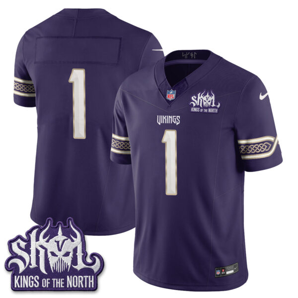 Minnesota Vikings Team 2026 Rivalries Vapor Limited Jersey V2 - All Stitched