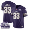 Minnesota Vikings Aaron Jones 2026 Rivalries Vapor Limited Jersey V2 - All Stitched