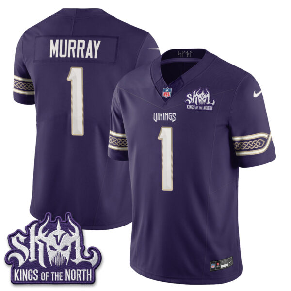 Minnesota Vikings Kyler Murray 2026 Rivalries Vapor Limited Jersey V2 - All Stitched