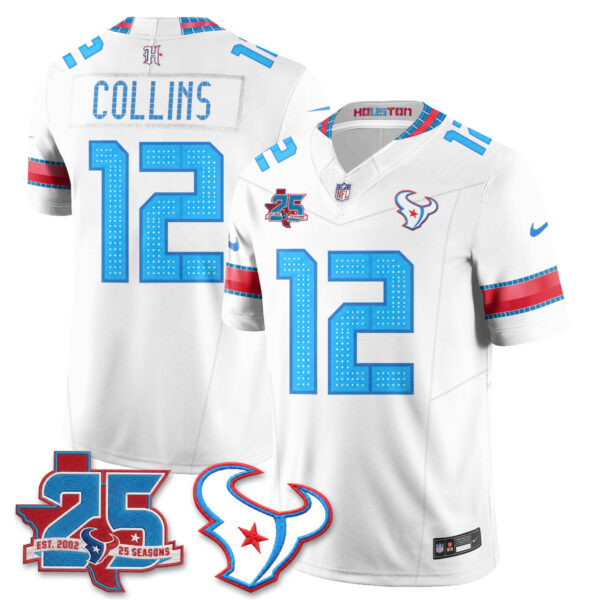 Houston Texans Nico Collins 2026 Rivalries Vapor Limited Jersey - All Stitched