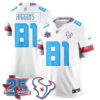 Houston Texans Jayden Higgins 2026 Rivalries Vapor Limited Jersey - All Stitched