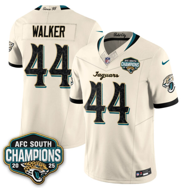 Jacksonville Jaguars Travon Walker 2026 Rivalries Vapor Limited Jersey V2 - All Stitched