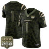 Cincinnati Bengals Team 2026 Salute to Service Vapor Jersey - All Stitched - Camo