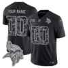 Minnesota Vikings 2026 Salute to Service Vapor Limited Custom Jersey - All Stitched