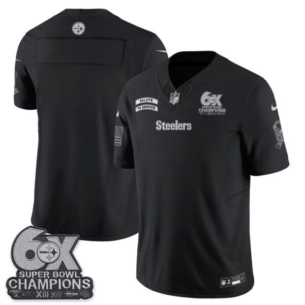 Pittsburgh Steelers Team 2026 Salute to Service Edition Vapor Jersey - All Stitched