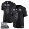 Pittsburgh Steelers DK Metcalf 2026 Salute to Service Edition Vapor Jersey - All Stitched