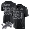 Detroit Lions #250 America 2026 Salute to Service Vapor Limited Jersey - All Stitched