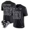 Houston Texans 2026 Salute to Service Vapor Limited Custom Jersey - All Stitched