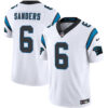 Carolina Panthers Miles Sanders Vapor Limited Jersey - All Stitched - White