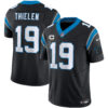 Carolina Panthers Adam Thielen Vapor Limited Jersey - All Stitched - Black