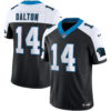 Carolina Panthers Andy Dalton Vapor Limited Jersey - All Stitched - Black Alternate