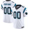 Carolina Panthers Vapor Limited Cusotm Jersey - All Stitched - White