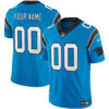 Carolina Panthers Vapor Limited Cusotm Jersey - All Stitched - Blue