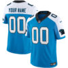 Carolina Panthers Vapor Limited Cusotm Jersey - All Stitched - Blue Alternate