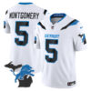 Detroit Lions David Montgomery 2026 "Rivalries" Michigan Patch Vapor Limited Jersey - All Stitched - White