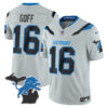 Detroit Lions Jared Goff 2026 "Rivalries" Michigan Patch Vapor Limited Jersey - All Stitched - Gray