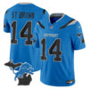Detroit Lions St. Brown 2026 "Rivalries" Michigan Patch Vapor Limited Jersey - All Stitched - Blue