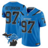 Detroit Lions Hutchinson 2026 "Rivalries" Michigan Patch Vapor Limited Jersey - All Stitched - Blue